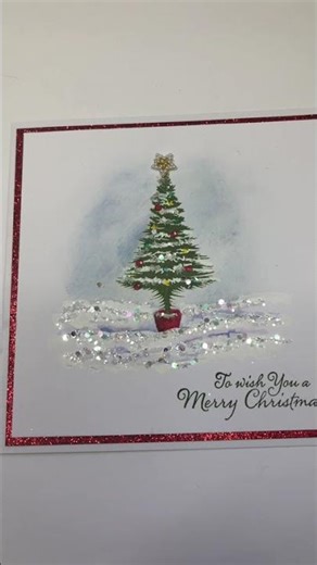 Lavinia Christmas Tree card #christmas #laviniastamps #art