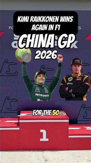 KIMI RAIKKONEN WINS AGAIN IN F1 2026!