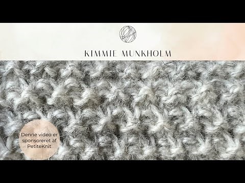 Vævestrik - Garter slip stitch