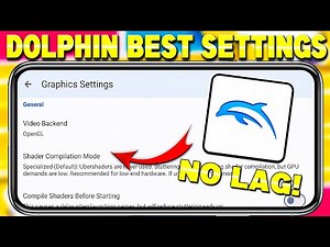{2025}🔥Dolphin Emulator Best Settings For Android | 60 Fps No Lag Settings For Dolphin Emulator
