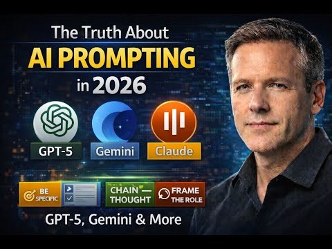STOP Wasting Time on AI: The 2026 Prompting Guide (GPT-5, Gemini & More)