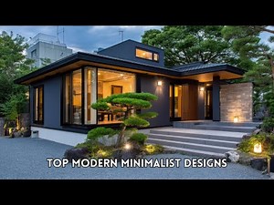 Top Modern Minimalist Home Designs | Trending Architecture & Décor 2025
