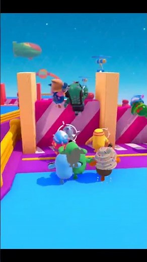 Fall Guys: Ultimate Knockout Gameplay #reels #gaming #video