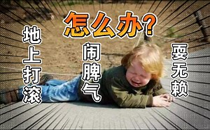 【博士育儿】孩子哭闹，耍无赖该怎么办？原因居然与大脑发育有关！《理论 实践》教你解决孩子耍无赖的小技巧