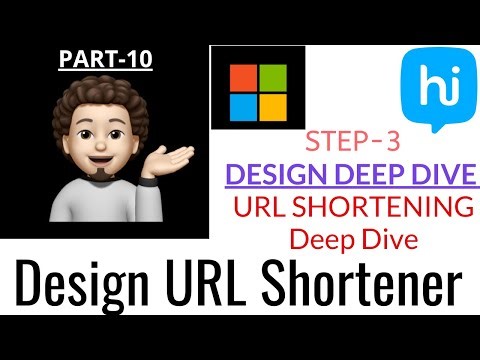 Design A URL Shortener (Part-X): STEP-3 : DESIGN DEEP DIVE (URL SHORTENING FLOW) 🏗⚙️👷