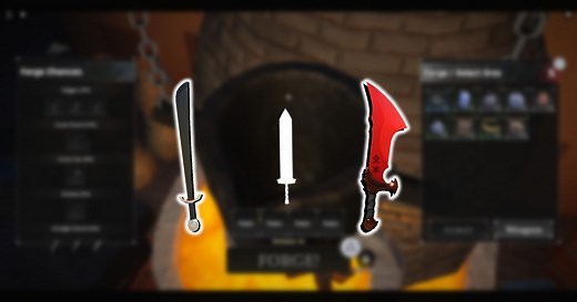 Best weapon recipes in The Forge