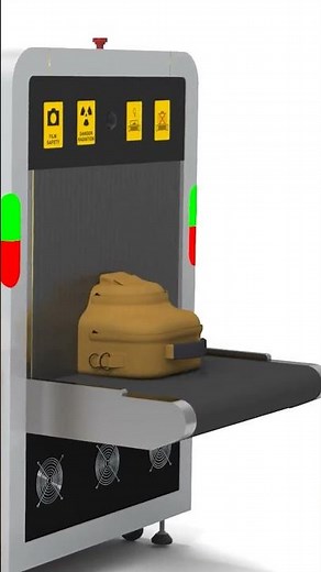 X-ray baggage scanner #magtech #xrayscanner #technology #airports