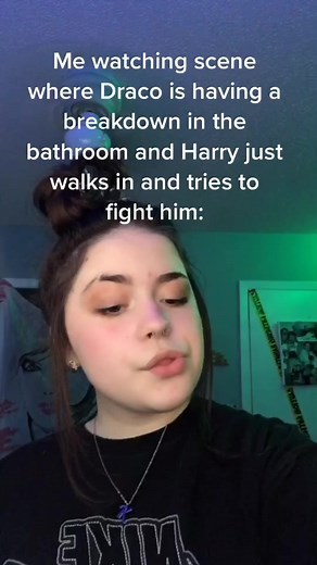 Harry Potter Scene: Draco's Breakdown in the Bathroom