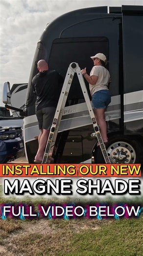 We Installed Magne Shade on Our Motorhome… TO THE WINDOW! #rvlife