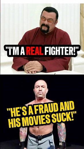 Joe Rogan (Taekwondo/ BJJ) VS Steven Seagal (Aikido)
