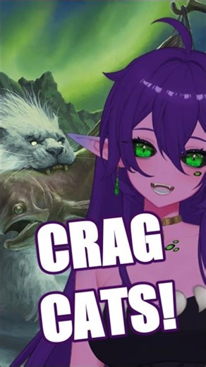 D&D Monster Lore: Crag Cats, the fluffy terrors of the Icewind Dale ❄️🐾#dnd #vtuber