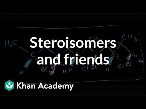 Stereoisomers, enantiomers, diastereomers, constitutional isomers and meso compounds | Khan Academy