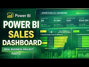 Real Business Sales Dashboard in Power BI (Step-by-Step)