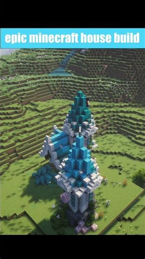 epic minecraft House build #shorts #minecraft