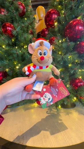 New Holiday Gus Gus shoulder plush comes to Disney Springs! Gus Gus is Cinderellas very hungry but faithful companion . We plan on taking him along to try all the new holiday treats. 🍭 #waltdisneyworld #disneyworld #disneyparks #disney #disneyinsta #disneyfan #disneymerch #disneysprings #disneyplush #cinderella | Chip and Company
