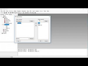 PrePoMax & CalculiX - Material Library