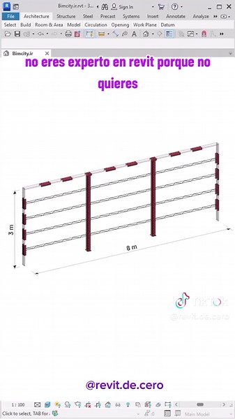 Comienza hoy mismo tu curso de Revit desde cero y conviértete en experto en poco tiempo ⏱️ #BIM #revit #expertoenrevit #parametricdesign