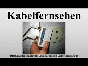 Kabelfernsehen