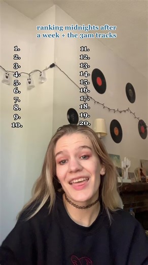 want to point out I think the songs at the bottom aren’t bad, just boring to ME #taylorsversion #taylorswift #midnights #ranking #album #pop #fyp