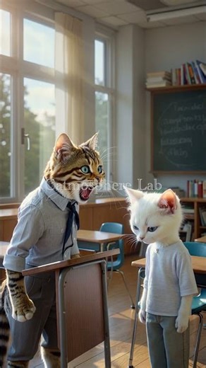 A kitty's imagination lights up the Catmosphere Lab...