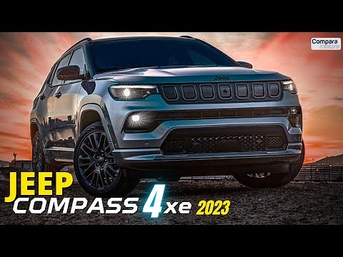 ¡COMFIRMADA! NUEVA JEEP COMPASS 4xe 2023,= ⚡HÍBRIDA ENCHUFABLE ⚡