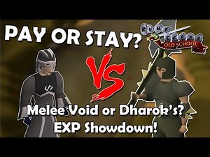 Pay or Stay #21 | Void Melee vs Dharok's | OSRS NMZ