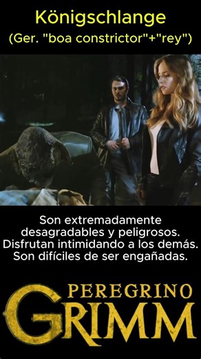 Königschlange: Desagradables y muy peligrosos | Peregrino #Grimm