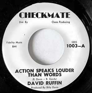 David Ruffin - Action Speaks Louder Than Words