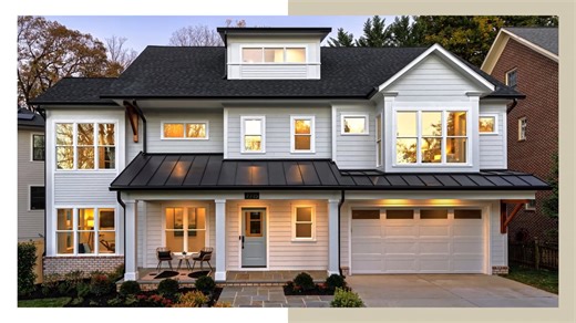 A Refined Modern-Colonial Residence by Meridian Homes