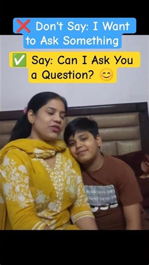 Can I Ask You a Question? 🤔 | Easy English Conversation #Shorts