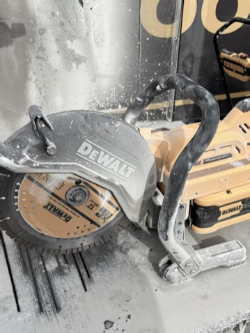 You know how cutoff saws usually mean gas, noise, and a whole lot of hassle? The @dewalttough DCPS 612 changes that. This cordless saw hits a deep 4-3/4 inch cut and uses direct-drive power to keep the blade doing the work. Up to eight feet of full-depth concrete or 126 rebar cuts on one charge is no joke. Just grab it and get to work. Coming soon to Ohio Power Tool. Click the link in our bio to shop DEWALT! ... #DEWALT #ToolTok #ConcreteCutting #CordlessPower #ConstructionLife #OhioPowerTool ht
