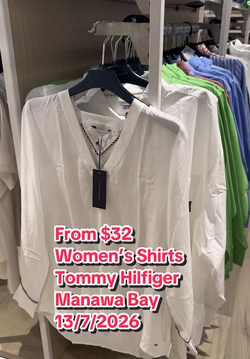 Affordable Women's Shirts at Tommy Hilfiger Manawa Bay