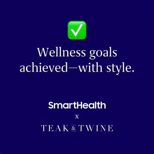 SmartHealth tied their wellness programs to gifting and saw 100% participation. | Teak & Twine | Facebook