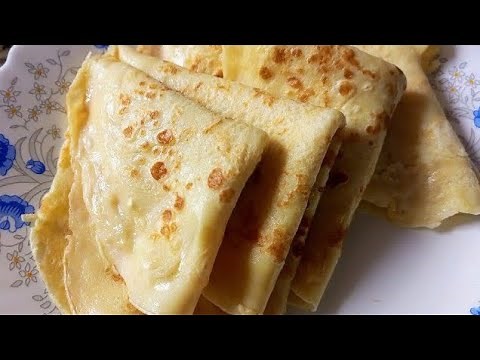 How to Make Pancakes/How to Cook Pancakes at Home from scratch/ with eggs and milk