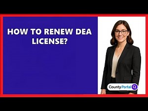 How To Renew DEA License?