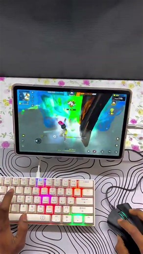 Pcx mini mobile Set up free Fire Gaming keyboard