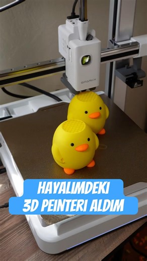 Yeni 3D Printer Aldım!