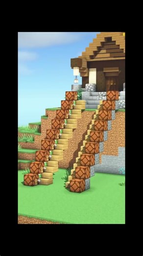 Genius Minecraft Build Idea! 💡 #MinecraftHacks #TikTok"