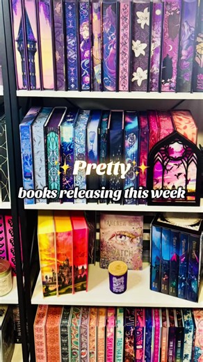 Pretty books releasing around the world this week ✨💖 I’m traveling and couldn’t do a final fact check so dates are subject to change 💕 #booktok #bookrecommendations #romantasy #prettybooks #specialedition