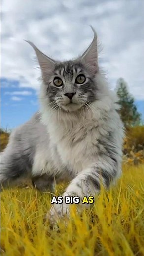 The Biggest Cat in the World? Maine Coon