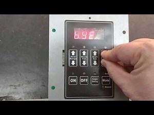 USSC Pellet Stove Controller Reset Procedure