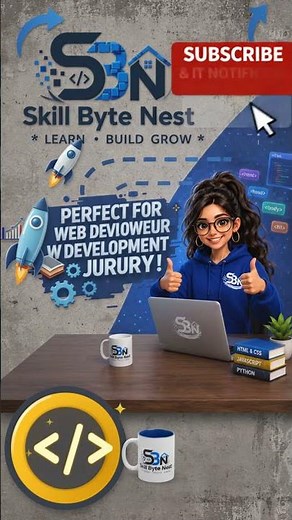HTML Tutorial for Beginners 🔥 Learn HTML from Scratch | Skill Byte Nest #shorts