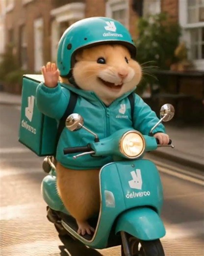 🐹🛵 Chef Nibbles Becomes a Delivery Driver! 🍕✨