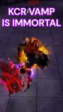 KCR VAMP IS IMMORTAL #yba #roblox #trending #shorts #tiktok #viralvideo #viralshorts #jjba