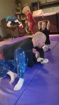 Tickle torture jiu jitsu 🤣.