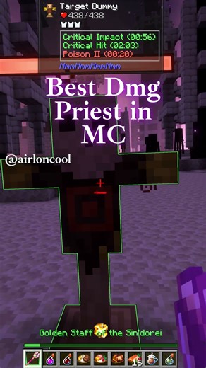 BEST Priest In Minecraft Dungeon Heroes