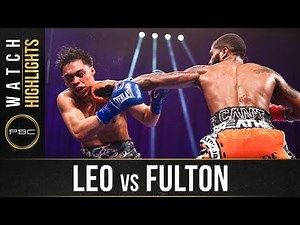 Leo vs Fulton HIGHLIGHTS: January 23, 2021 - PBC on Showtime
