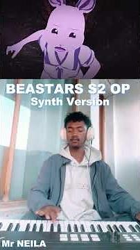 BEASTARS S2 OP Lead Synth Solo Jam Cover version by Mr NEILA 🎹 Anime OP 2025