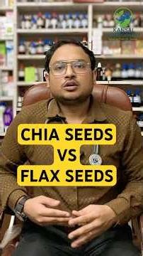 Weight Loss ke liye Chia Seeds vs Flax Seeds | Konsa hai Best? #shorts #healthtips
