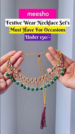 Meesho Necklace Haul✨